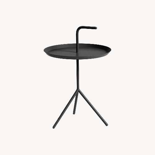 Used Hay Don't Leave Me Side Table Black Metal for sale on AptDeco