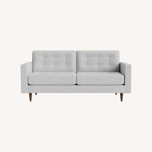 Used Joybird Eliot Light Gray Fabric Loveseat for sale on AptDeco