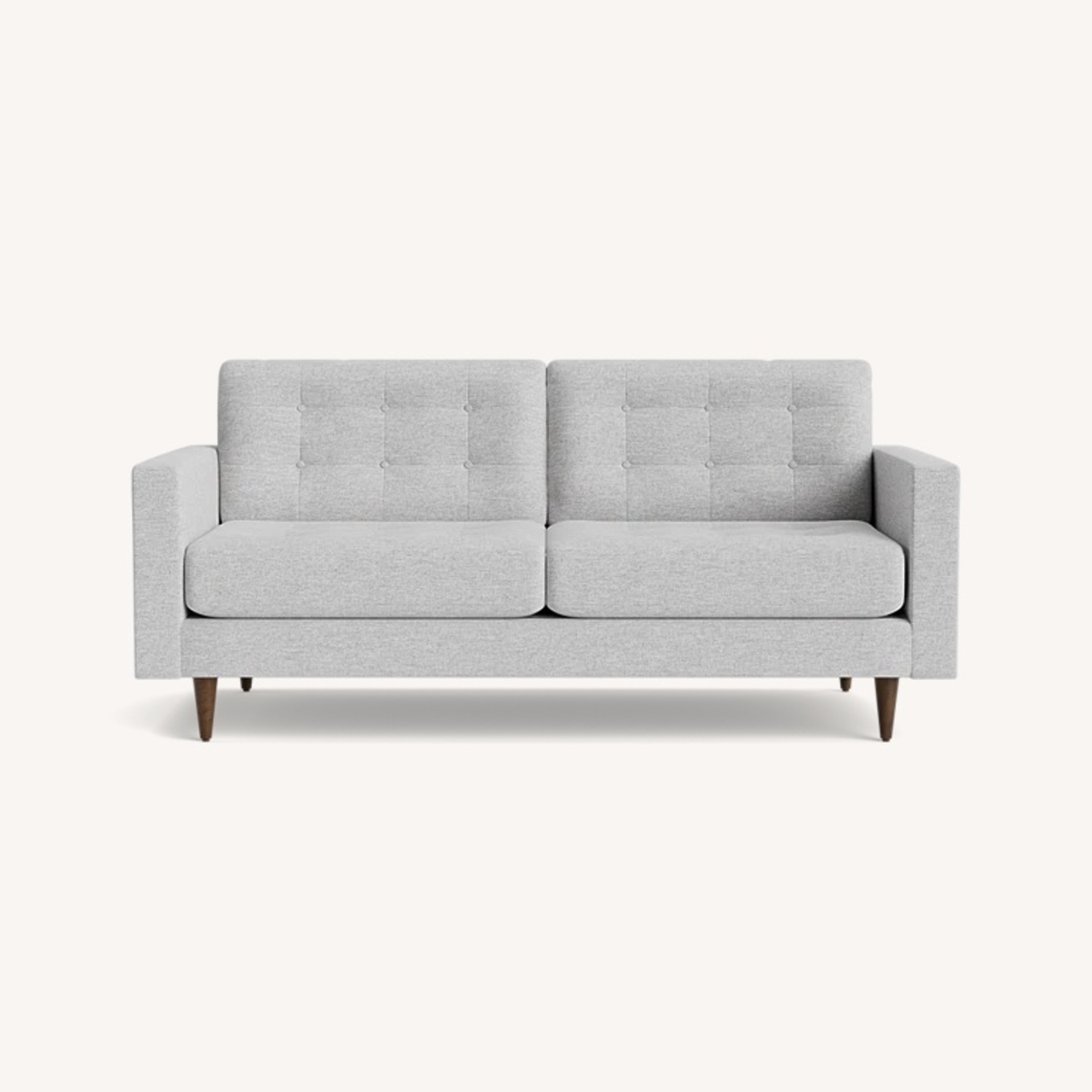 Joybird Eliot Light Gray Fabric Loveseat - image-0