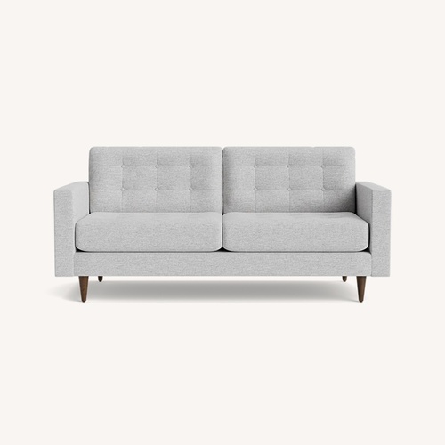 Used Joybird Eliot Light Gray Fabric Loveseat for sale on AptDeco