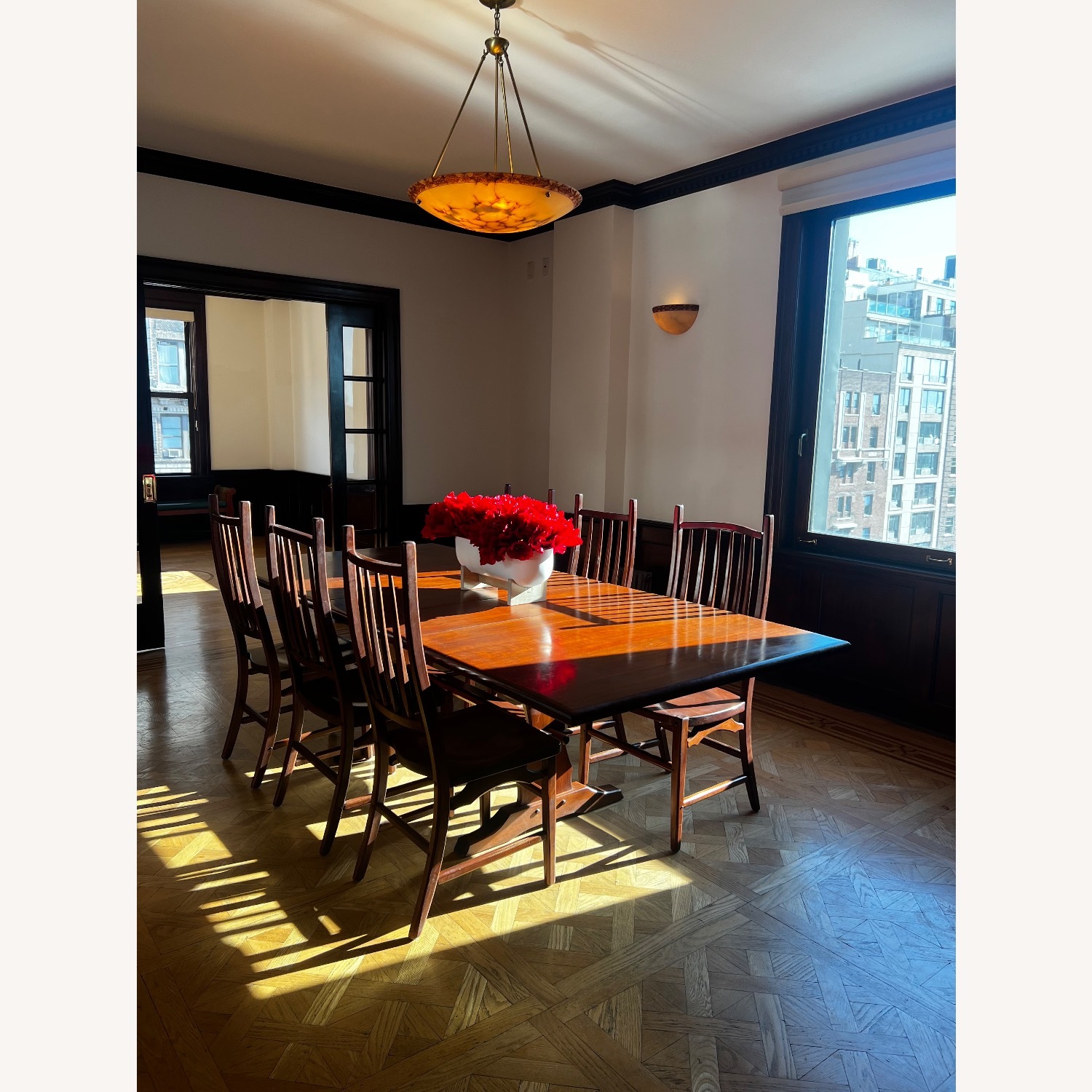 Cherrywood Dining Table Set  - image-5