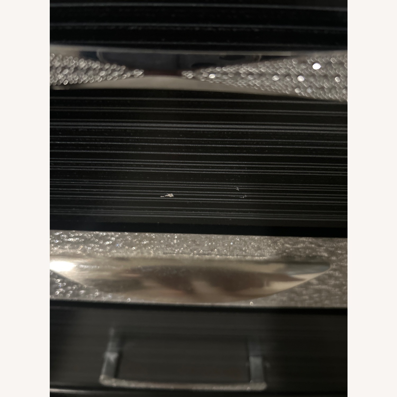 Black Wood Nightstand - image-4