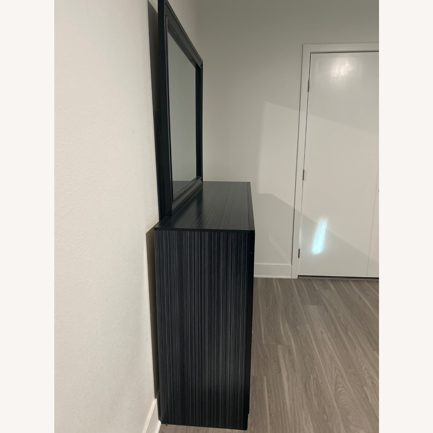Black Wood Dresser - image-2