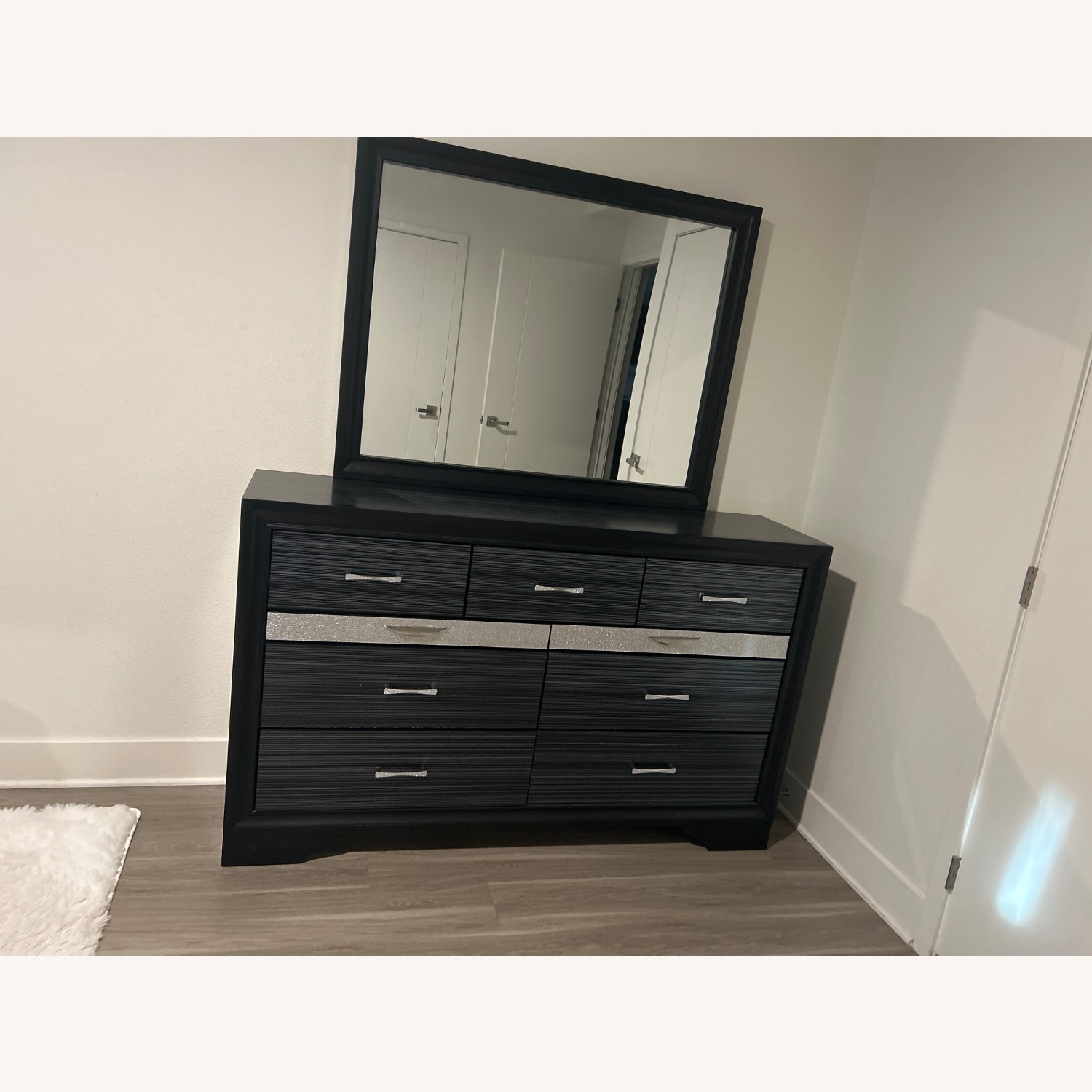 Black Wood Dresser - image-1