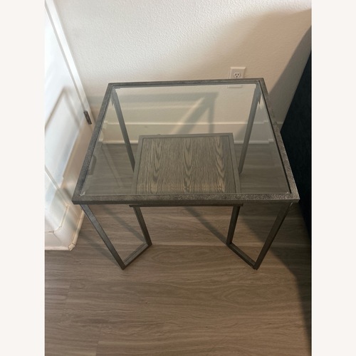 Used Black Metal Side Tables for sale on AptDeco