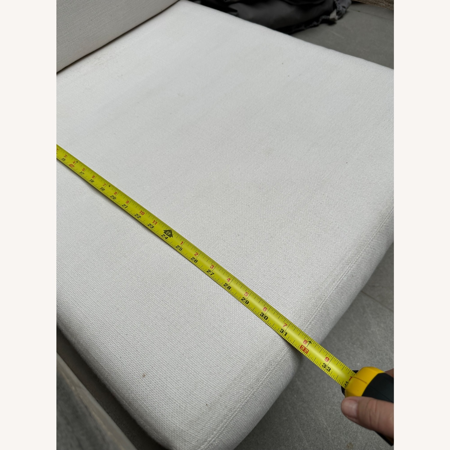 Restoration Hardware Natural Wood Patio Furniture - image-5