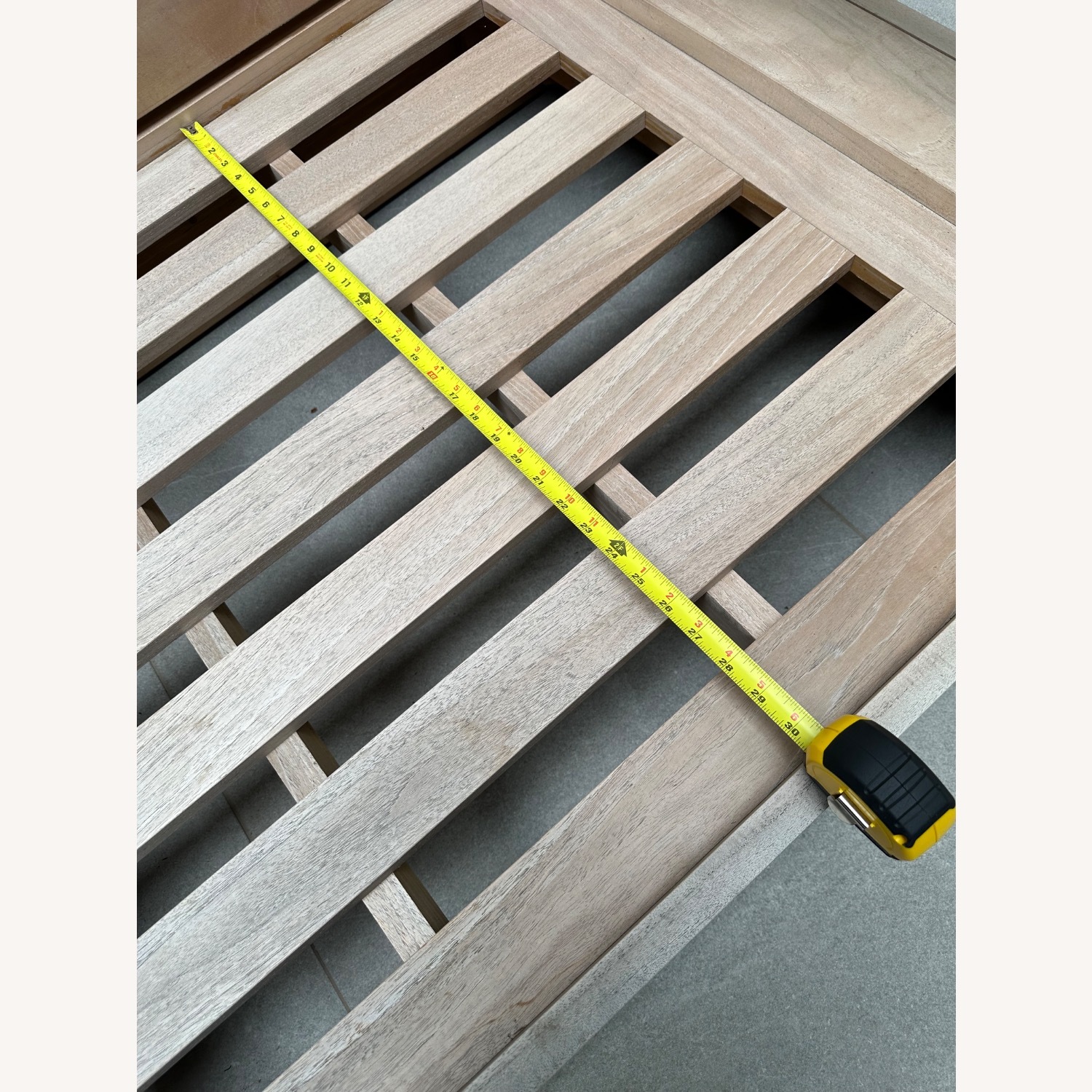 Restoration Hardware Natural Wood Patio Furniture - image-7