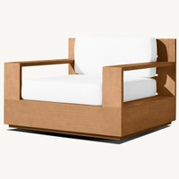 Restoration Hardware Natural Wood Patio Furniture