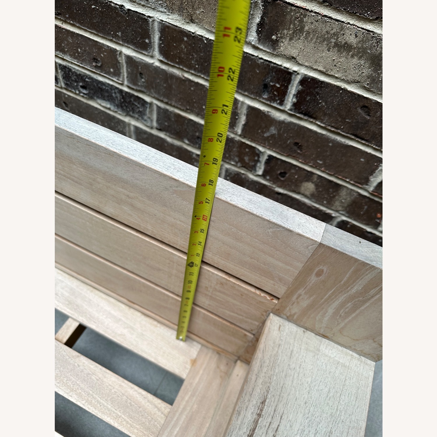 Restoration Hardware Natural Wood Patio Furniture - image-6