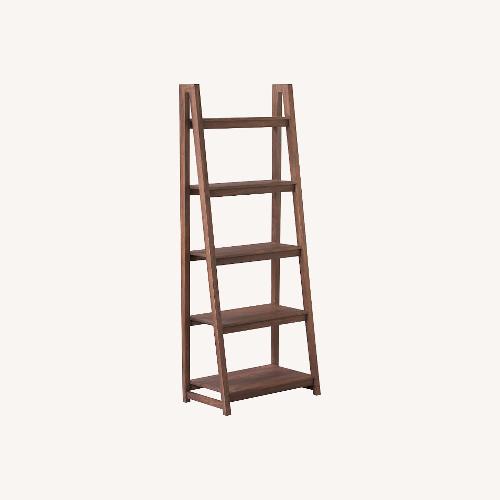 Used Crate & Barrel Strut Teak Bookcase for sale on AptDeco