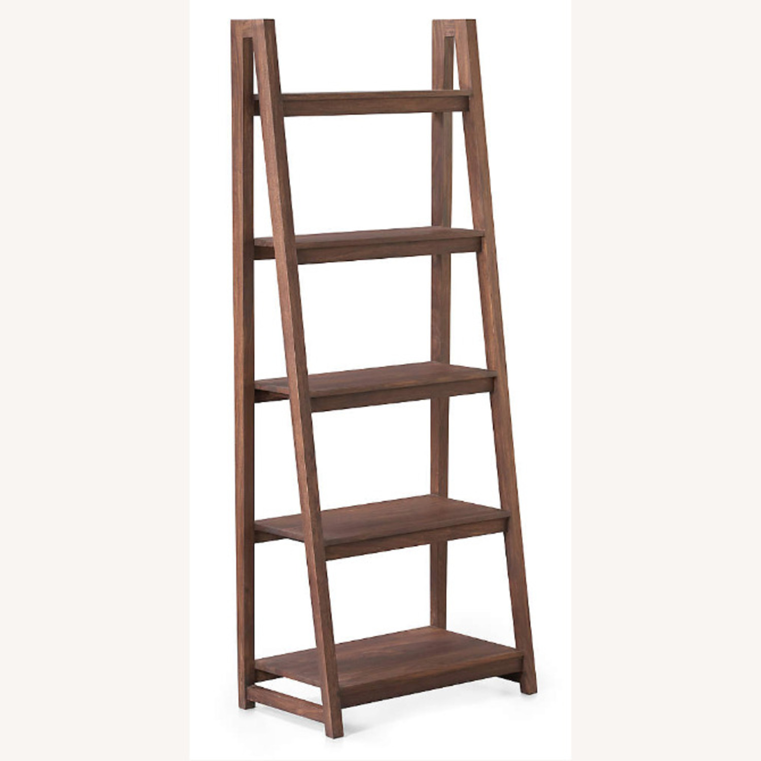 Crate & Barrel Strut Teak Bookcase  - image-1