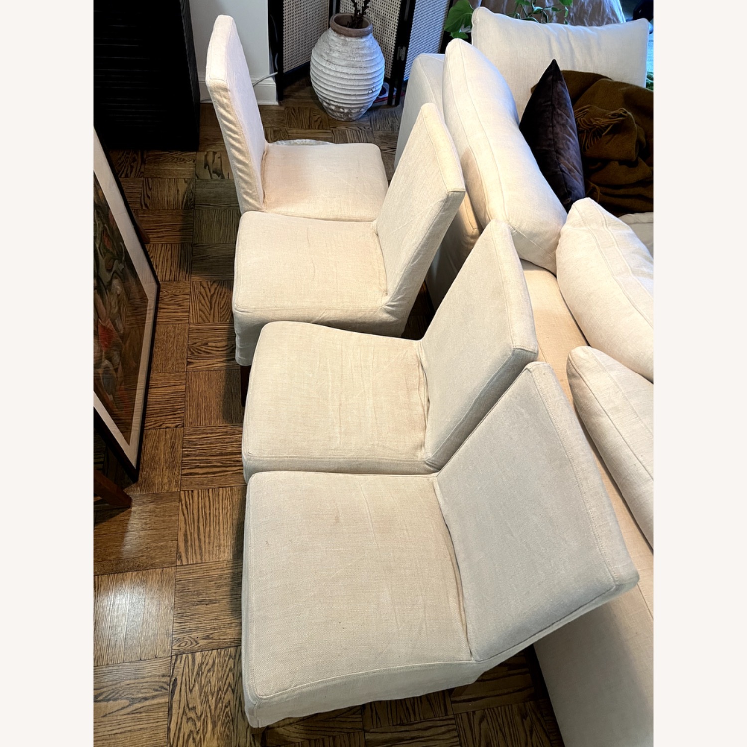 Restoration Hardware Dining Chairs - image-4