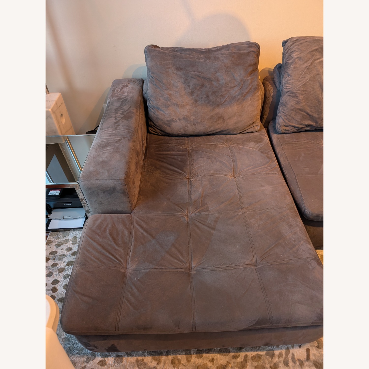 BoConcept Mezzo Dark Gray Fabric 2 Piece Sectional - image-3