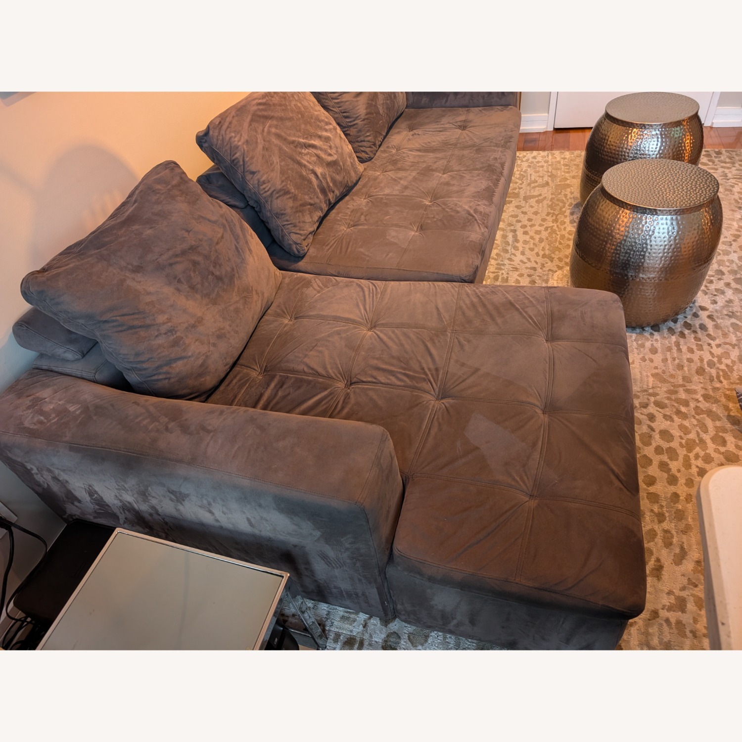 BoConcept Mezzo Dark Gray Fabric 2 Piece Sectional - image-2