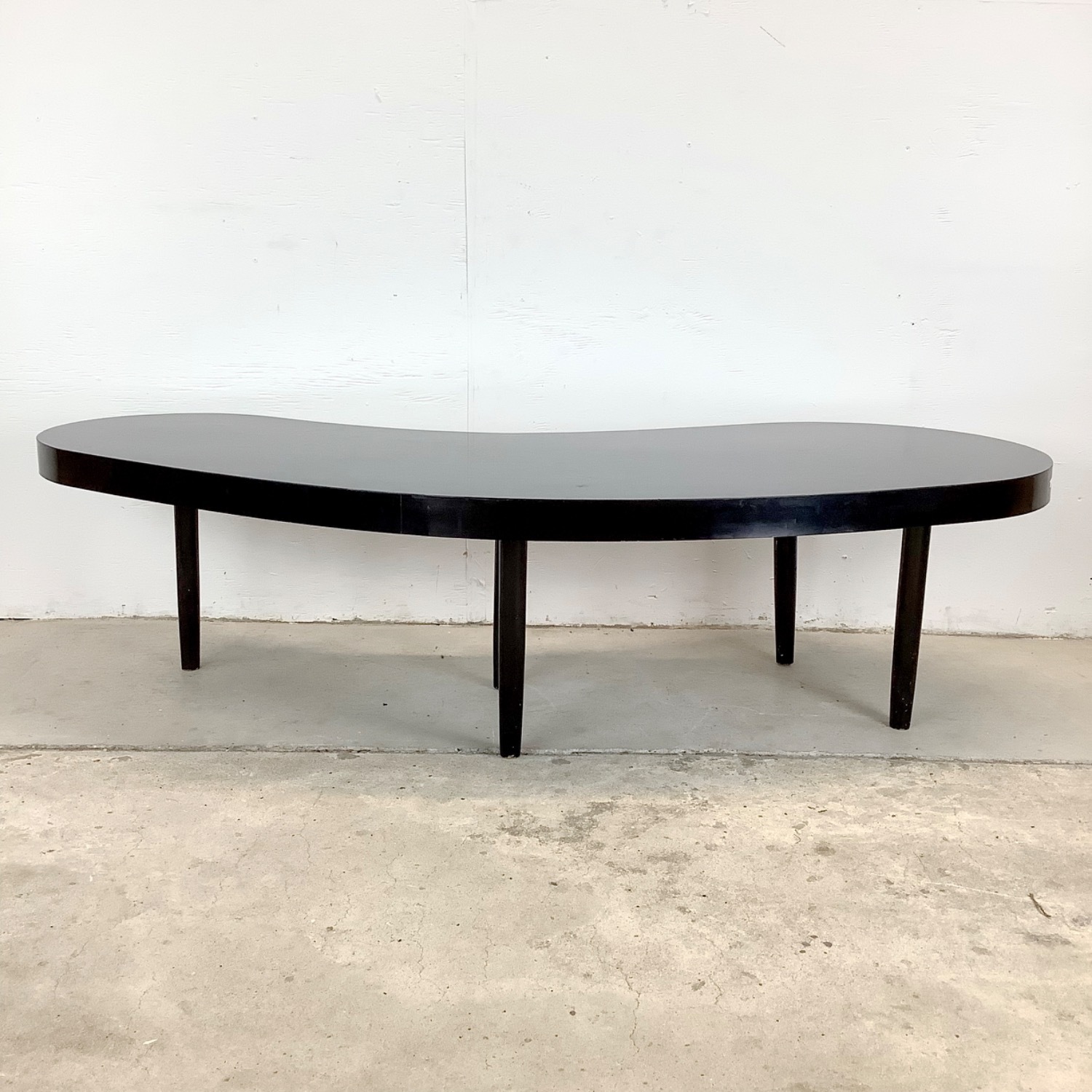 Atomic Modern Coffee Table with Kidney-Shape - image-5