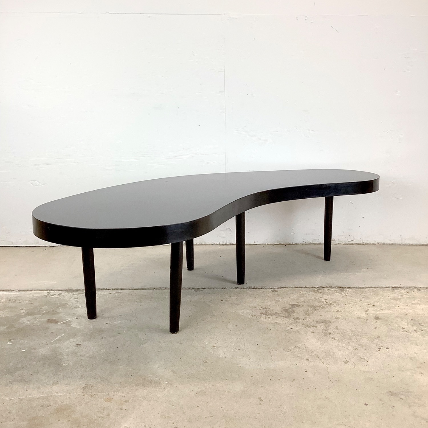 Atomic Modern Coffee Table with Kidney-Shape - image-24