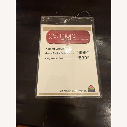 Used Classic Dark Wood Drawer Nightstand for sale on AptDeco