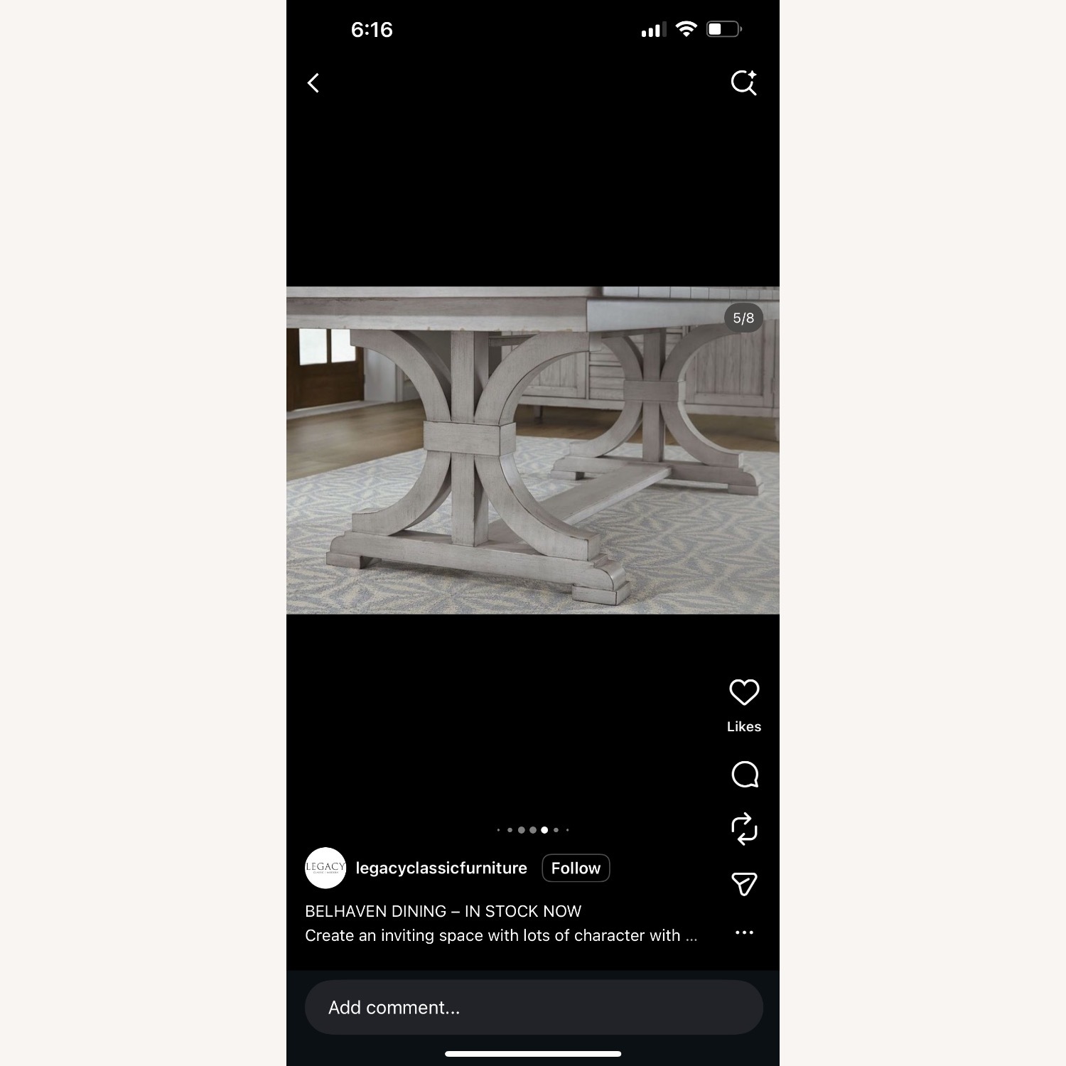 Belhaven Dining Set Legacy Classic Furniture - image-11