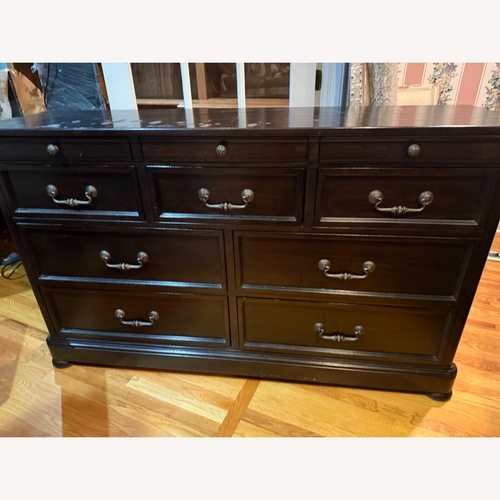 Used Ashley Furniture Dark Brown Dresser for sale on AptDeco