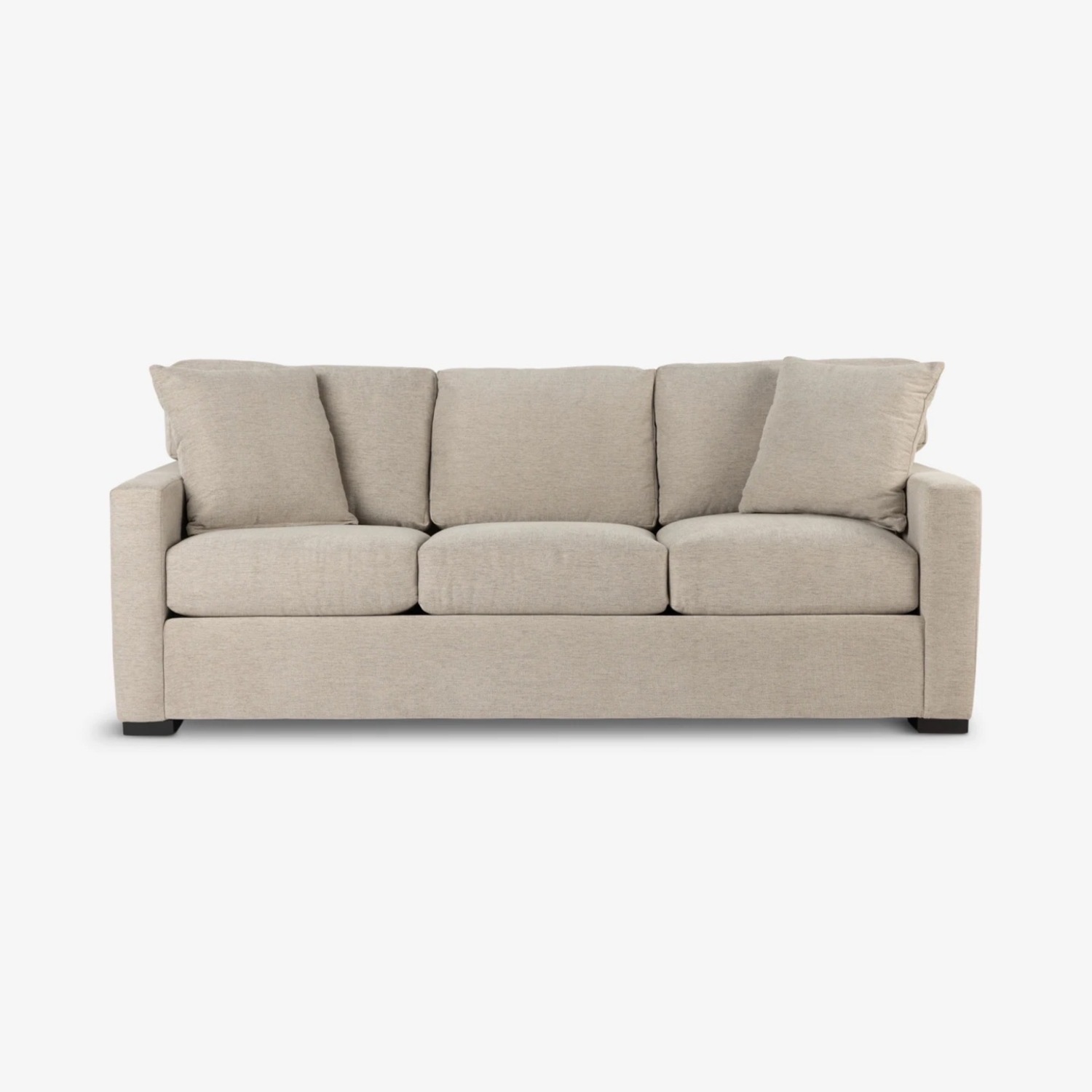 Natural Fabric Sleeper Sofa - image-9