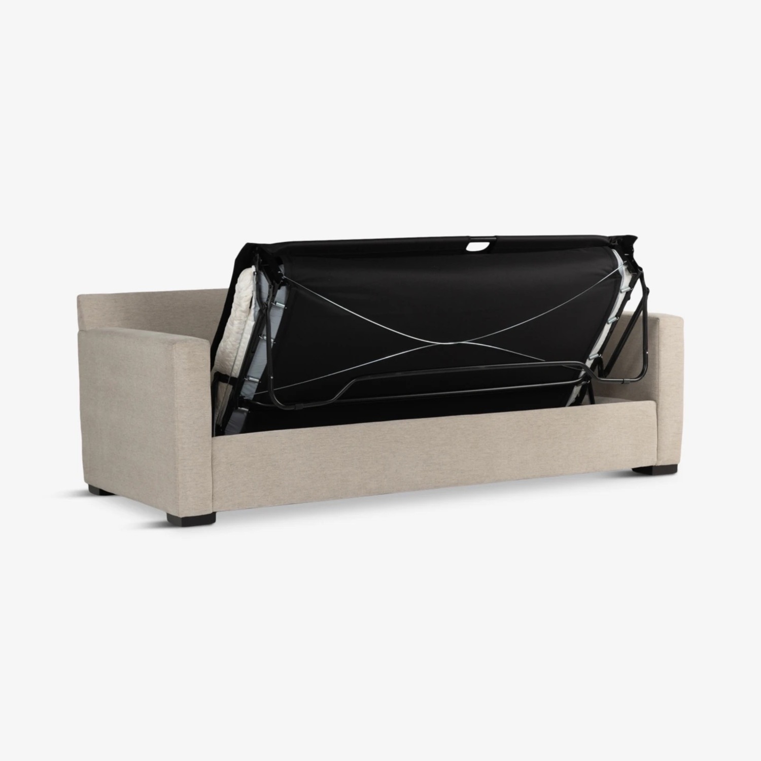 Natural Fabric Sleeper Sofa - image-6