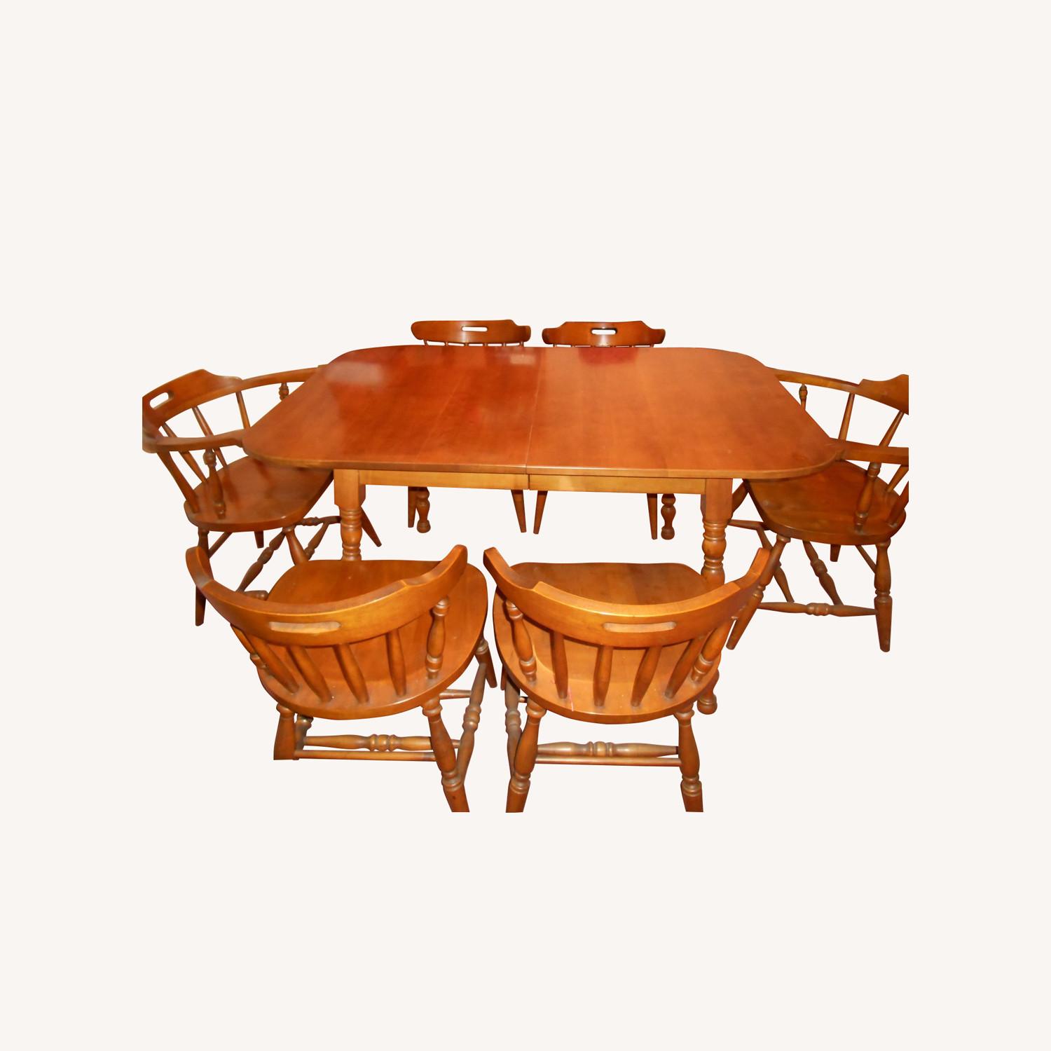 Solid Maple Dining Set - image-0