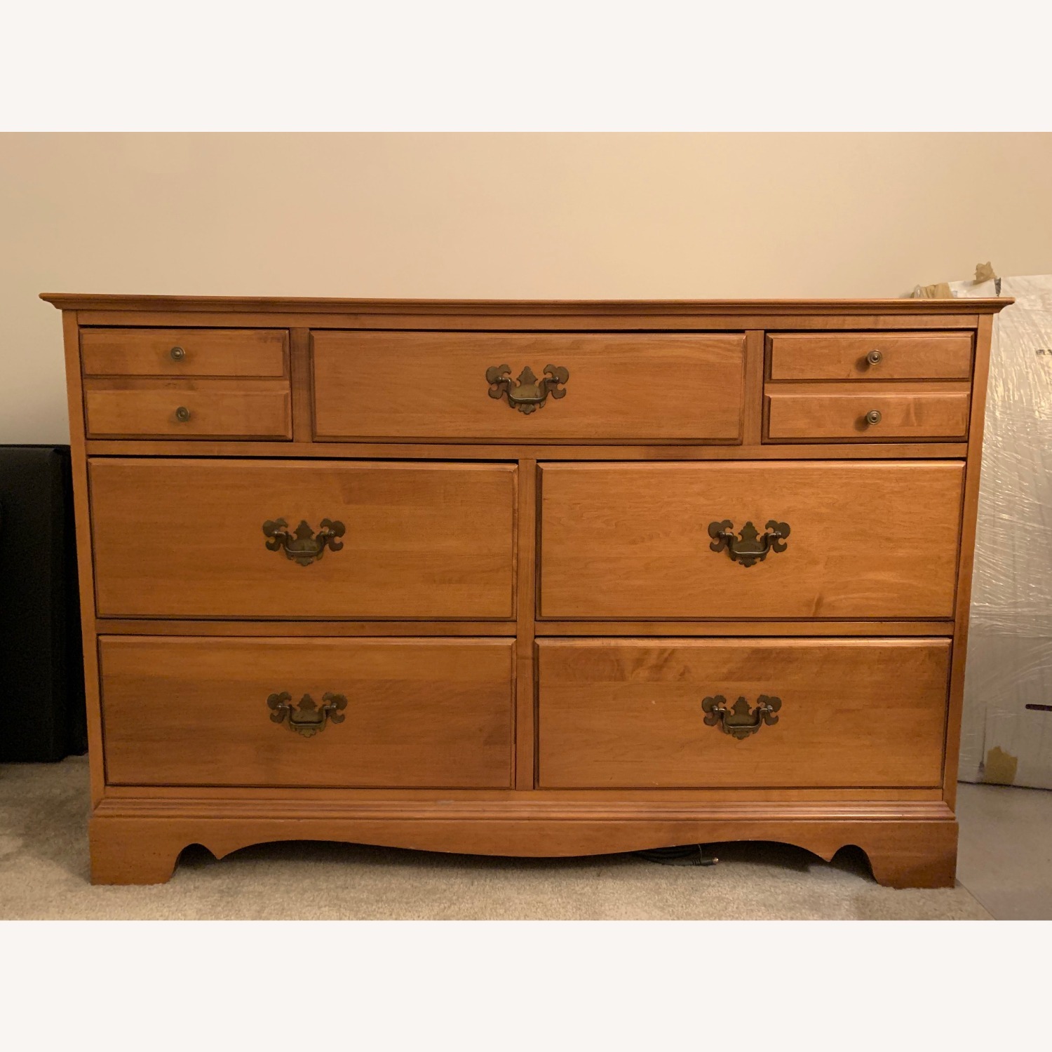 Vintage/Antique Maple Wood Dresser - image-0