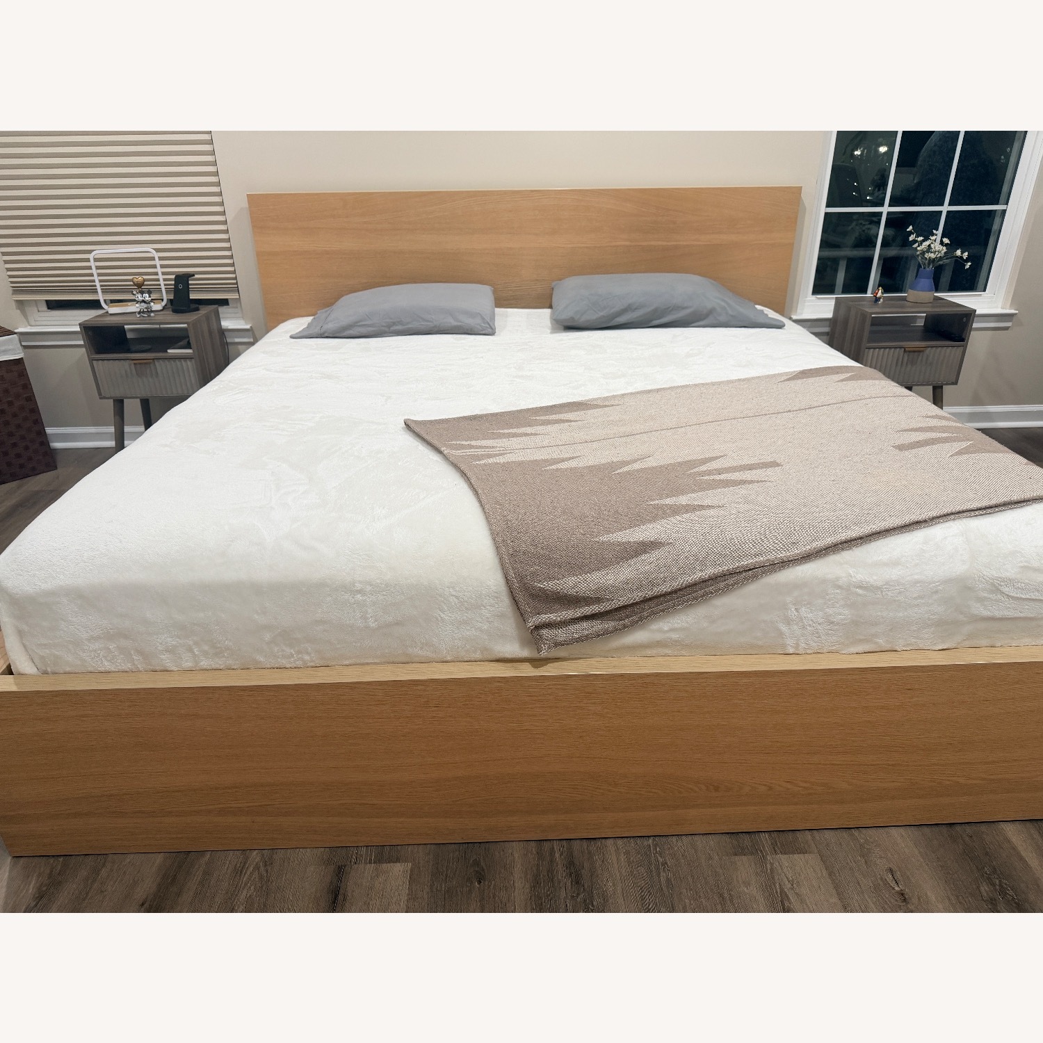 IKEA Malm King Size Bed Frame - image-1