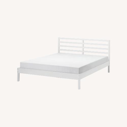 Used IKEA Tarva Queen Bed for sale on AptDeco