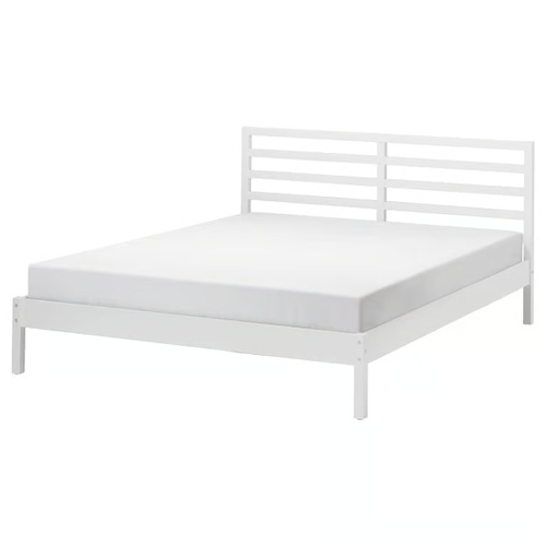 Used IKEA Tarva Queen Bed for sale on AptDeco