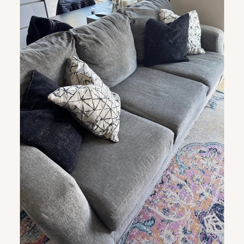 Used Broyhill Modern Gray Couch for sale on AptDeco