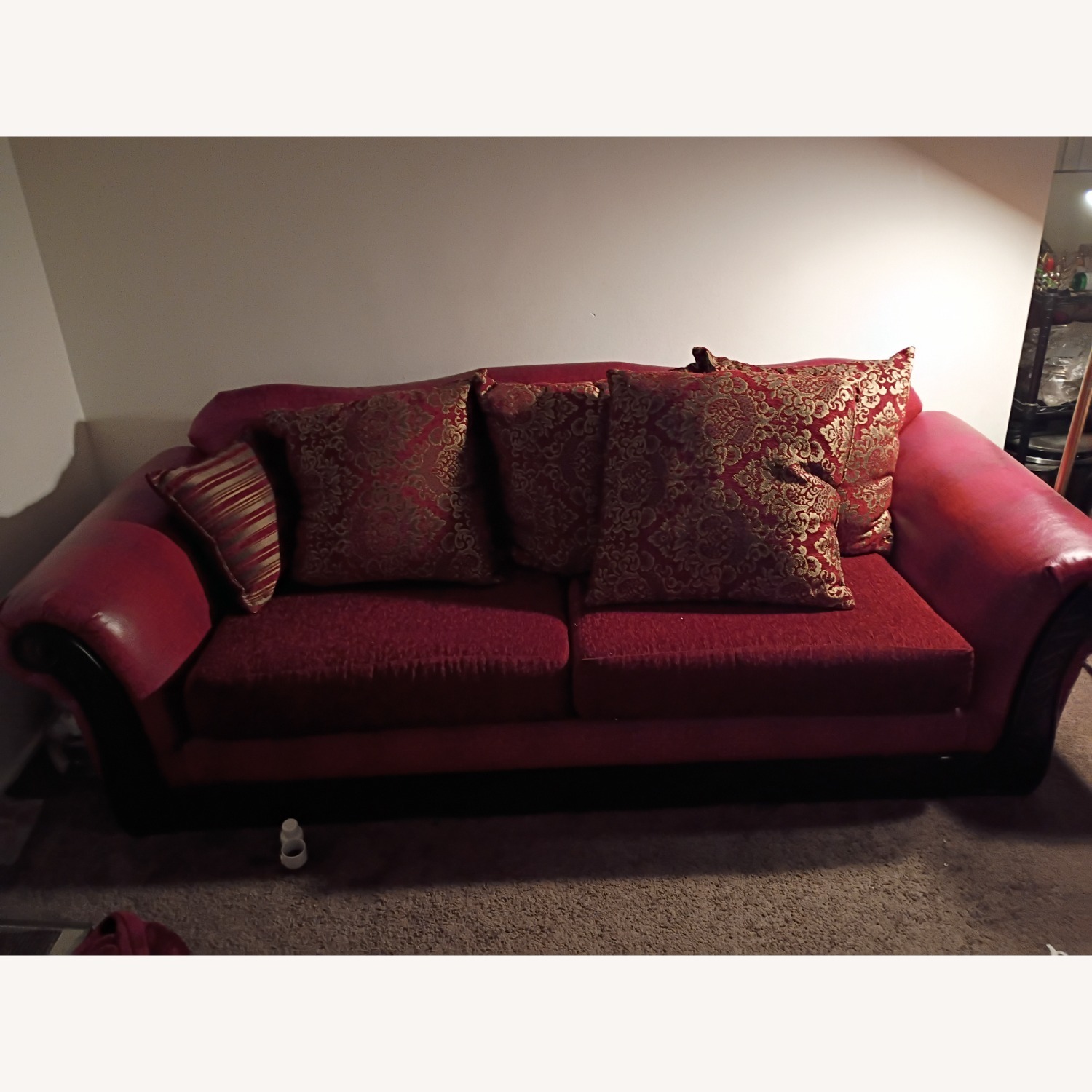 Red The Classy Home Couch - image-0