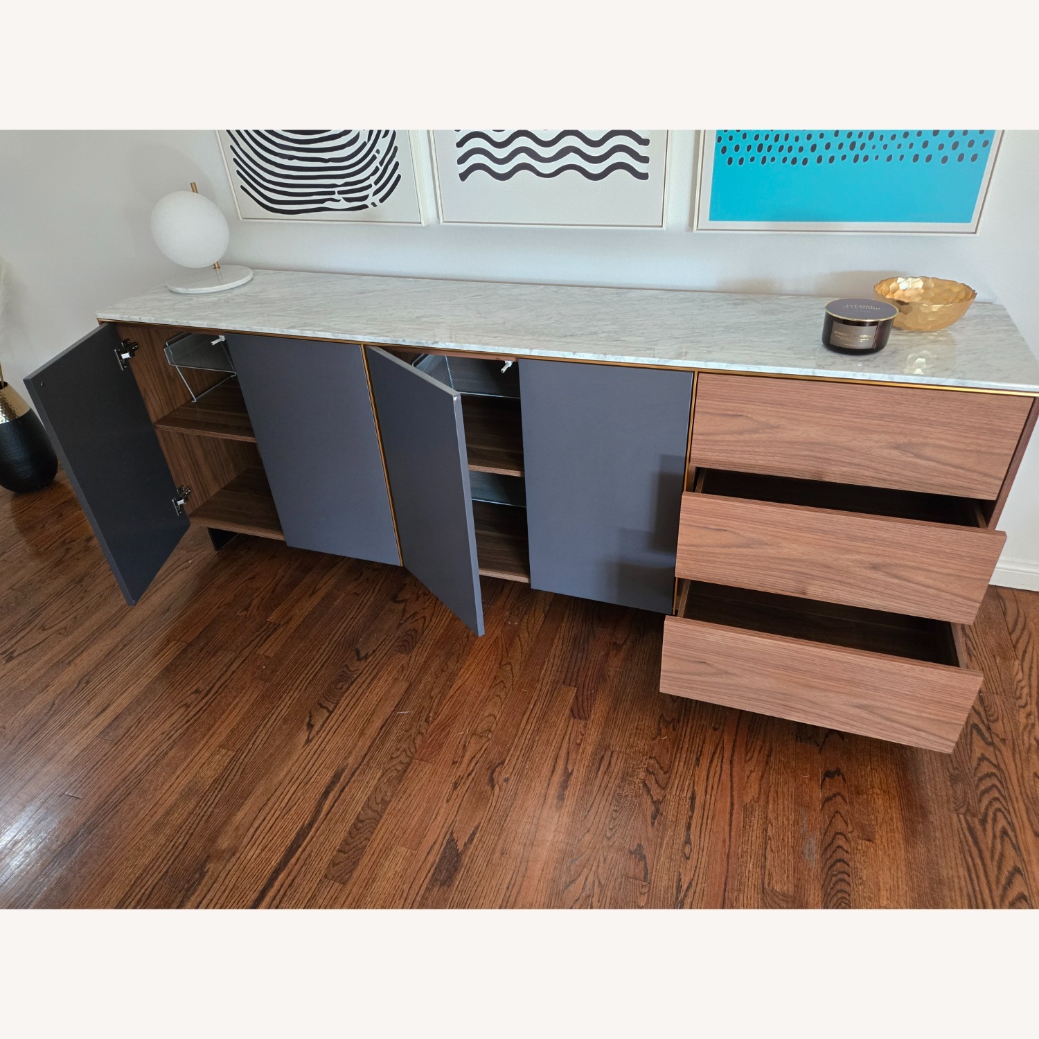 Rove Concepts Augustus Dark Brown Wood Sideboard - image-3