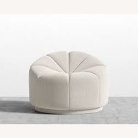 Rove Concepts Vonn White Boucle Accent Chair