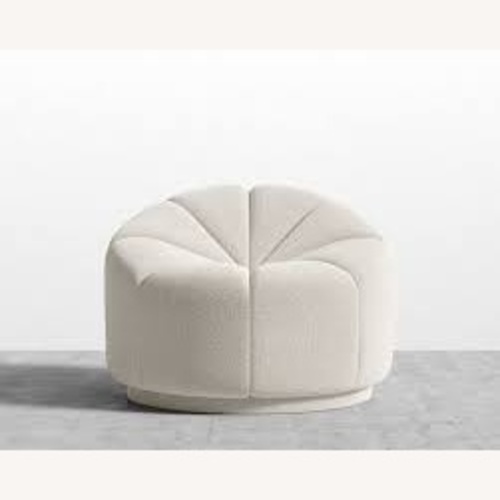 Used Rove Concepts Vonn White Boucle Accent Chair for sale on AptDeco