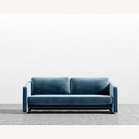Rove Concepts Bristol Blue Velvet 3+ Piece Sectional