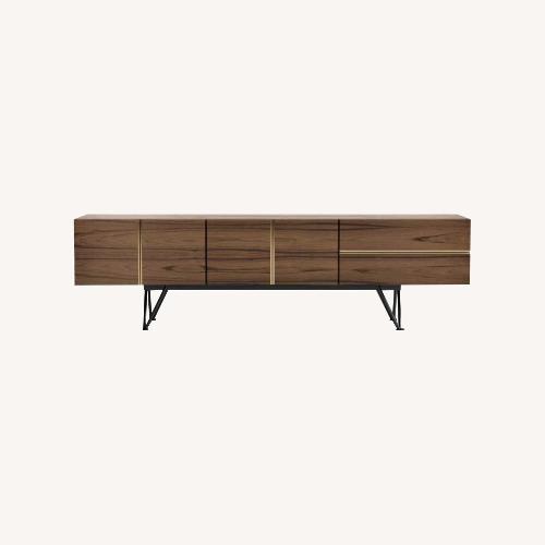 Used Rove Concepts Bennett Dark Walnut Media Console for sale on AptDeco