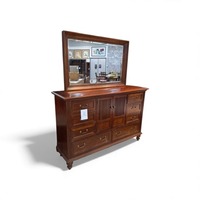 Stanley British Colony 11-Drawer w Mirror Dresser