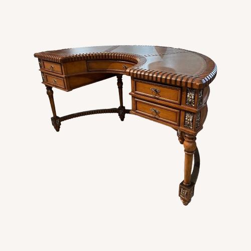 Used Geneva Elegant Demilune Executive Desk for sale on AptDeco