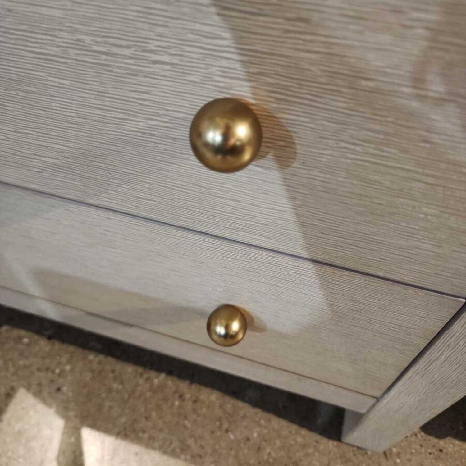 Joss & Main Celine 2-Drawer Nightstand Antique Taupe  - image-8