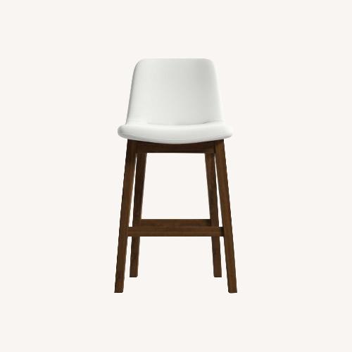 Used Rove Concepts Aubrey White Counter/Bar Stools for sale on AptDeco