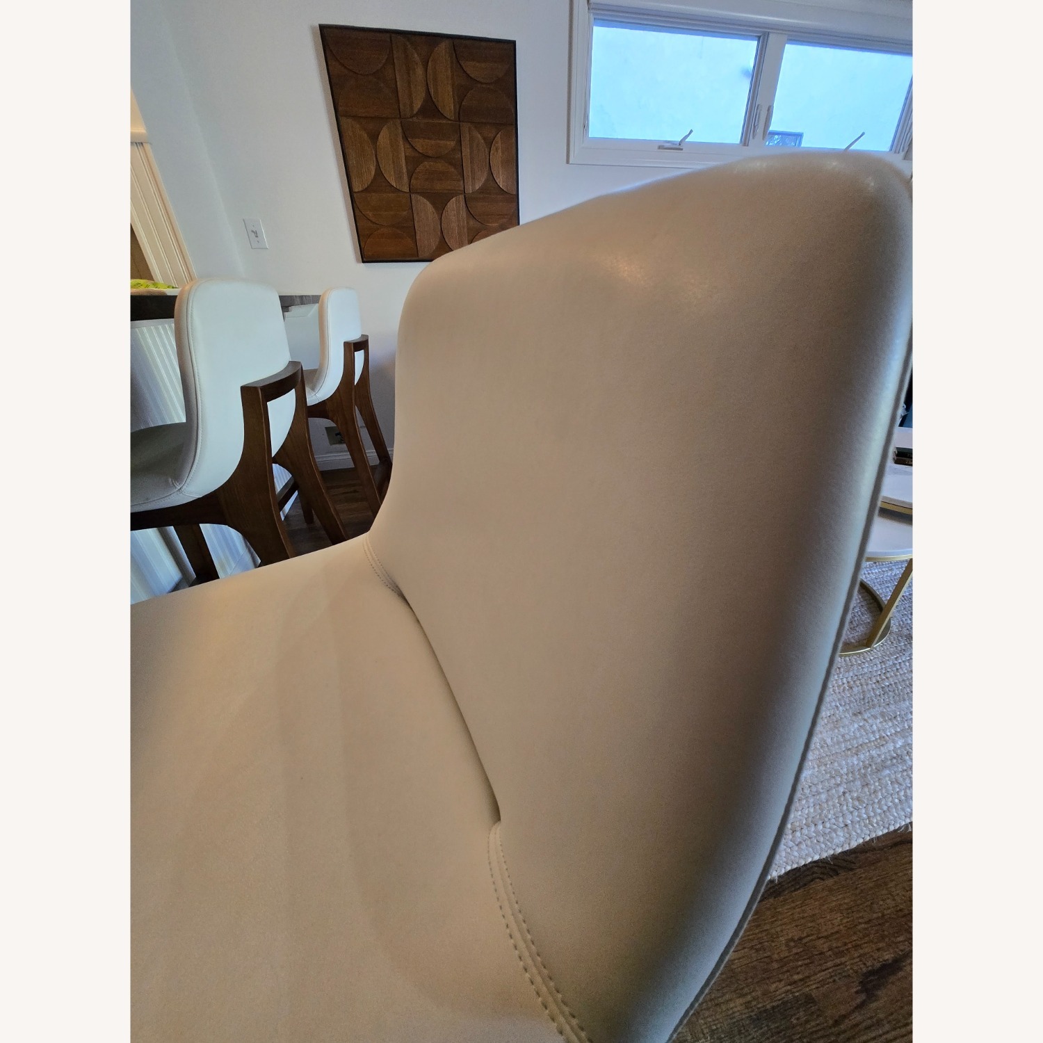 Rove Concepts Aubrey White Counter/Bar Stools - image-7