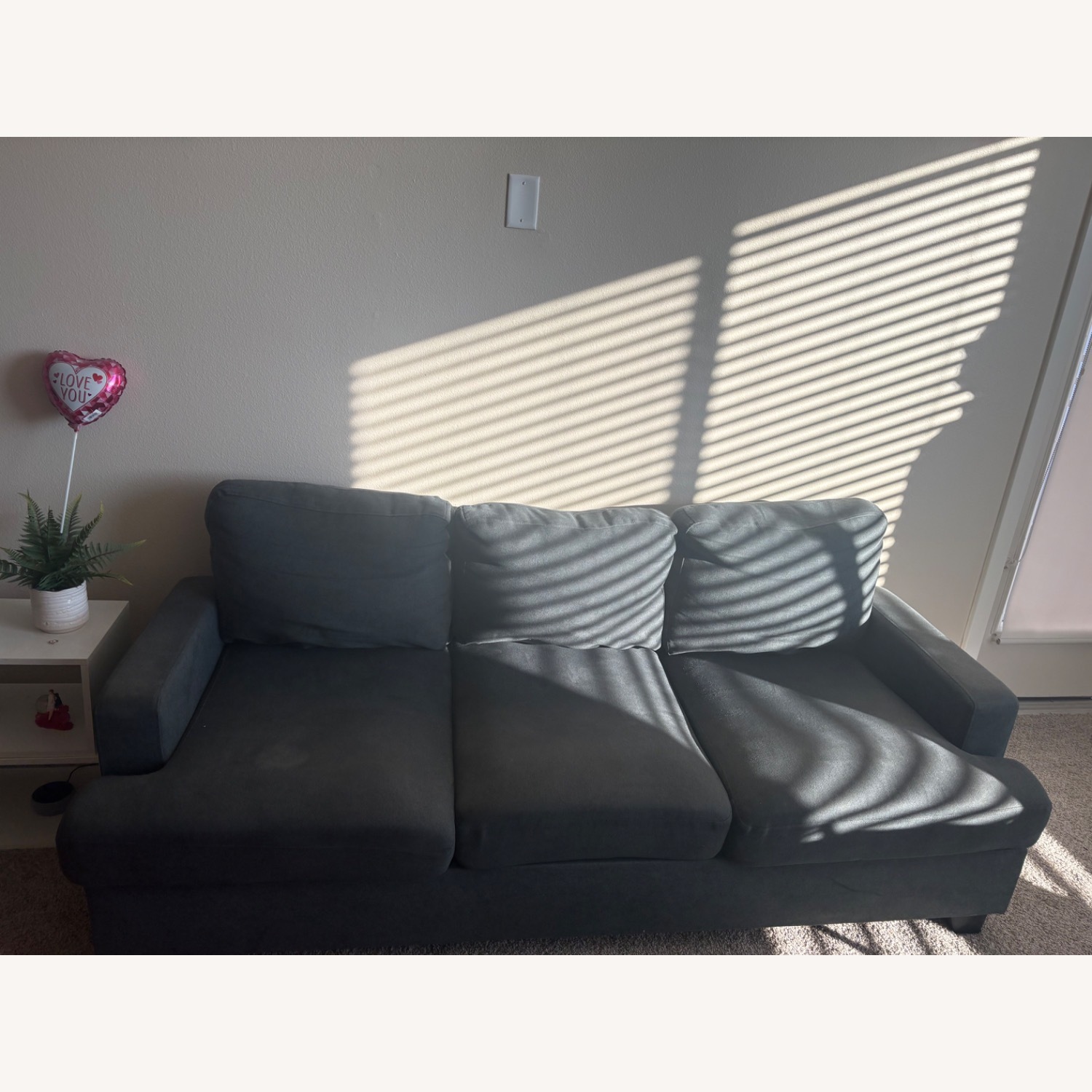 Comfy Gray Sofa - image-1