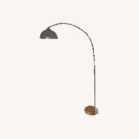 Modern Brands Silver Floor Lamp