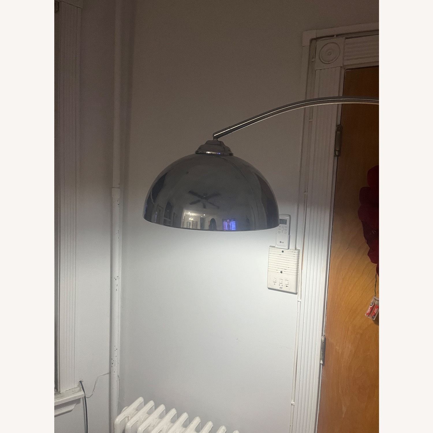 Modern Brands Silver Floor Lamp - image-3