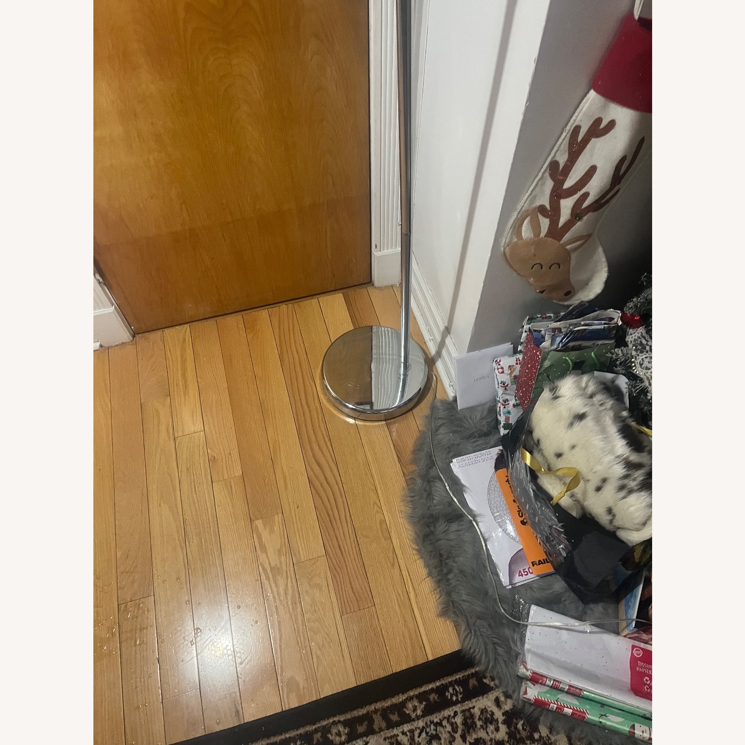 Modern Brands Silver Floor Lamp - image-4