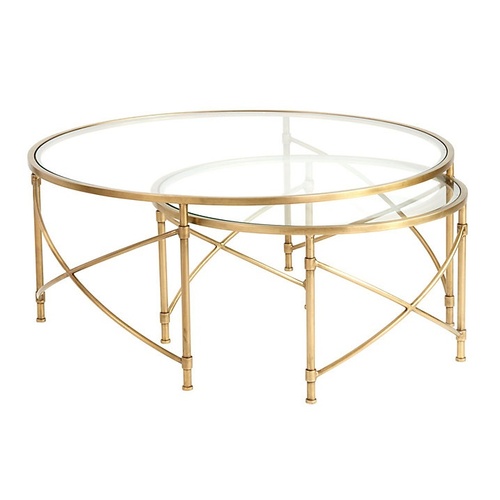 Used Maxwell Nesting Coffee Tables - Set of 2 for sale on AptDeco