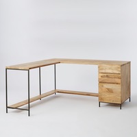 West Elm Industrial L-Shaped Desk 