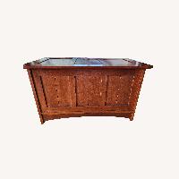 Stickley Brothers Furniture Dark Brown Wood Chest