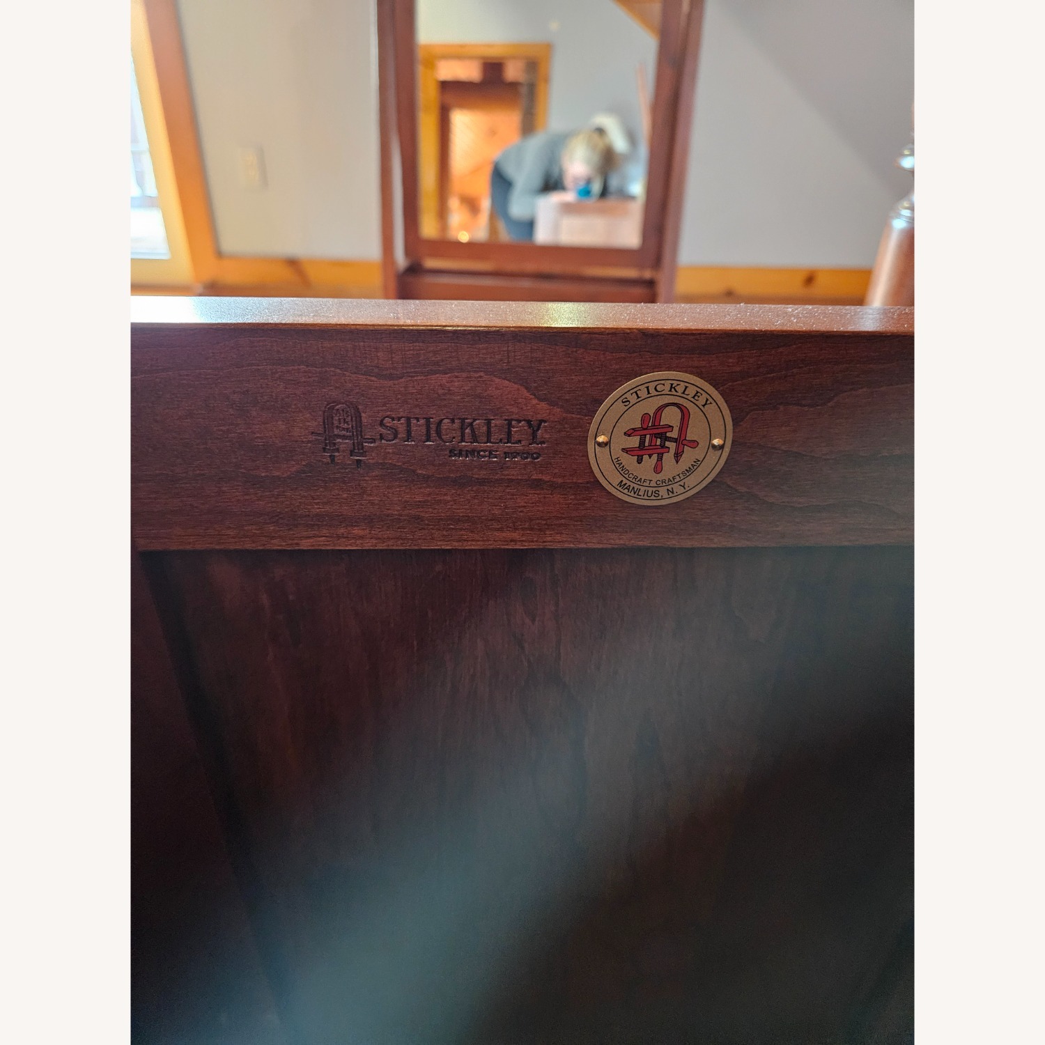 Stickley Brothers Furniture Dark Brown Wood Chest - image-6